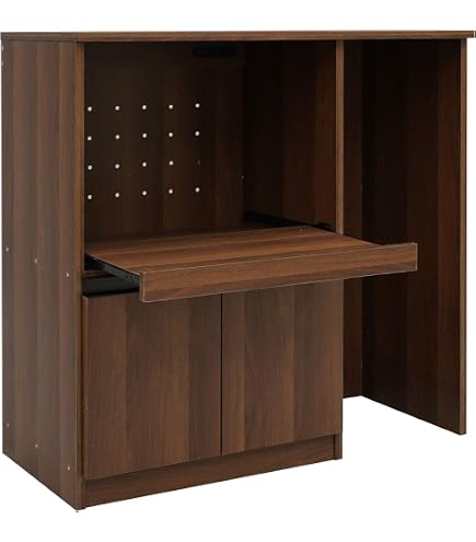 Amazon.co.jp: 唐木家具 茶箪笥 飾り棚 違い棚 紫檀調 レトロ
